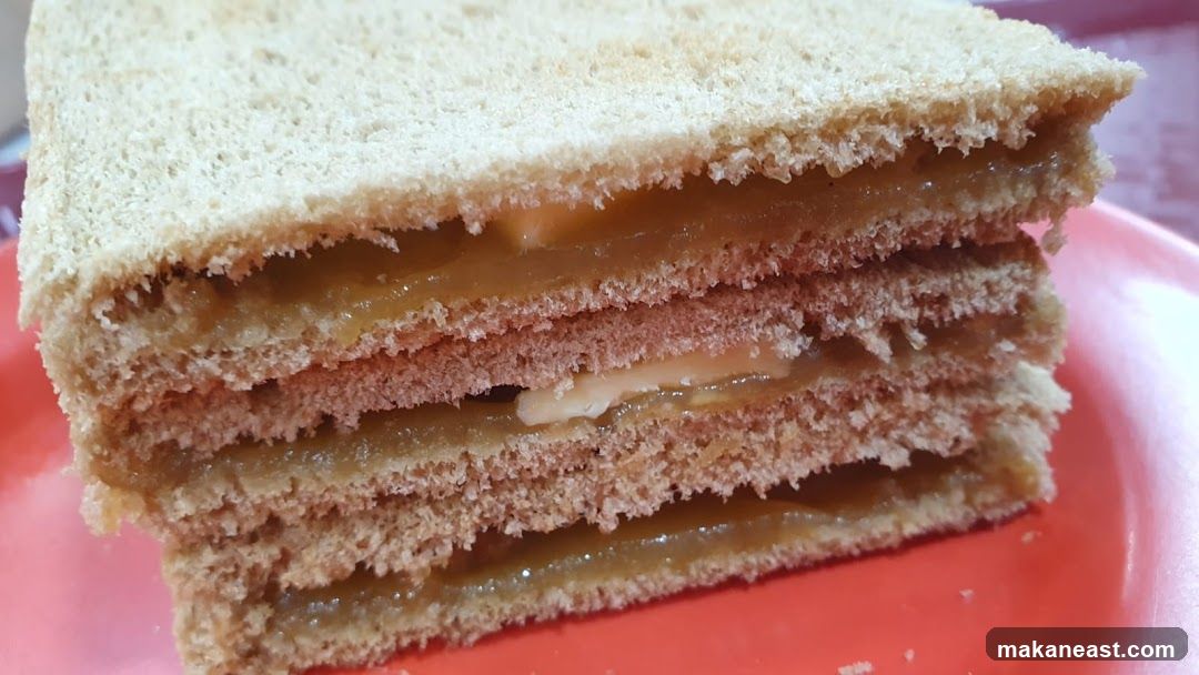 Layered Sandwich with Filling