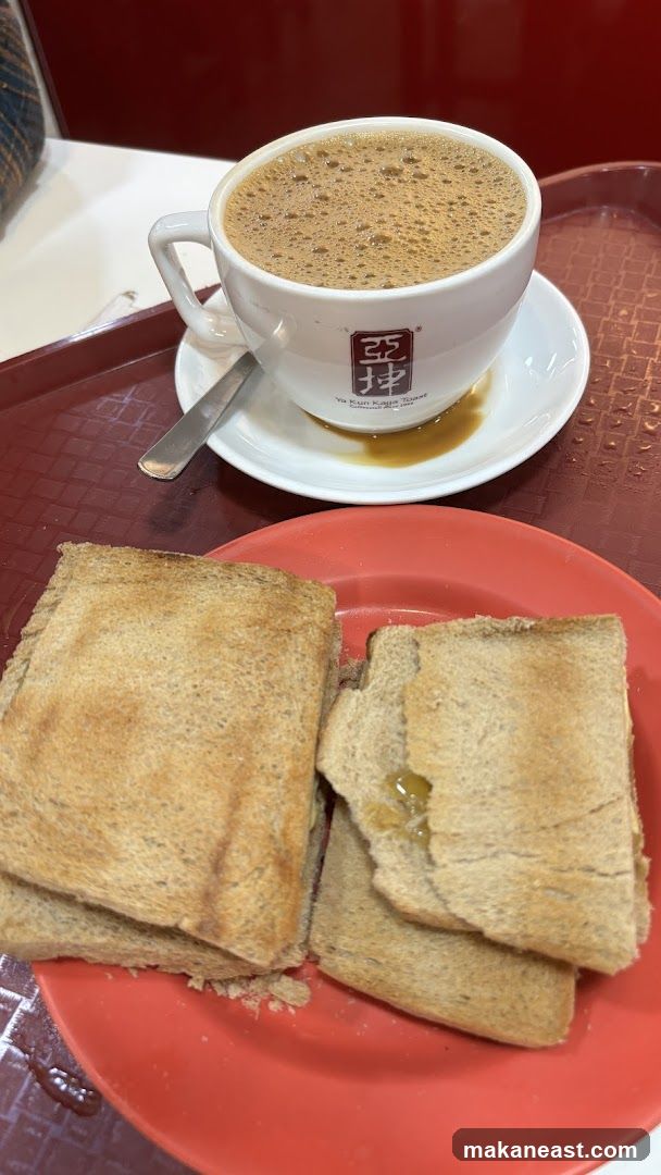 Kaya Toast and Coffee