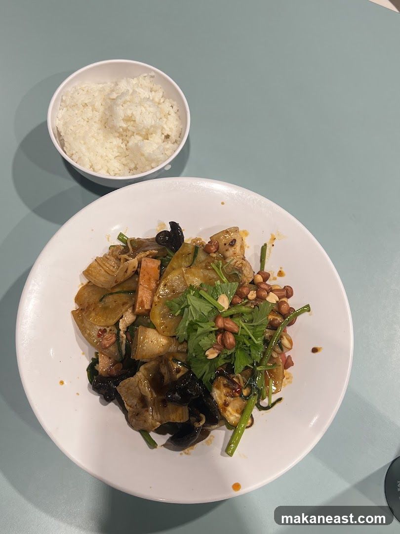 Spicy Stir-fry with Rice