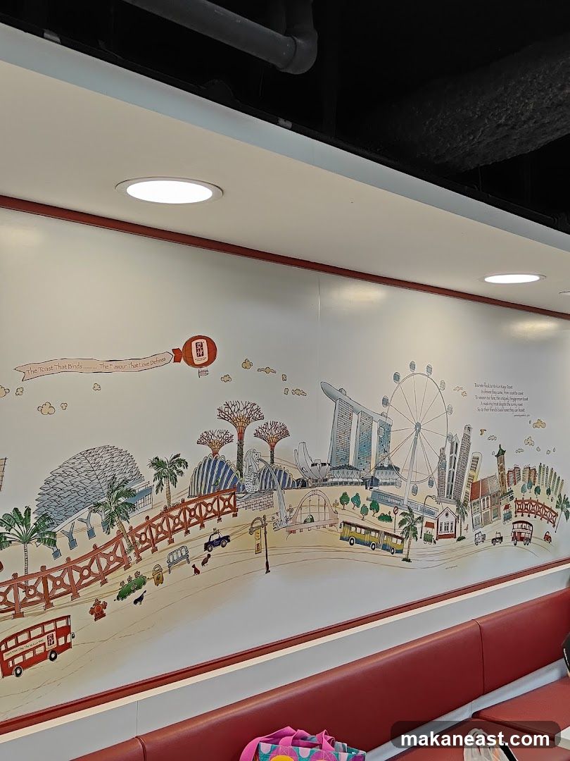 Singapore Skyline Mural