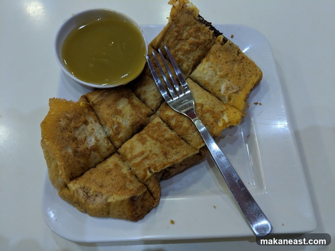 Roti Prata with Curry Dip
