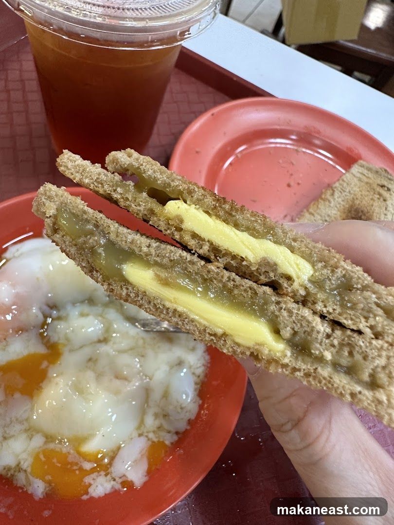 Kaya Toast and Soft-Boiled Eggs