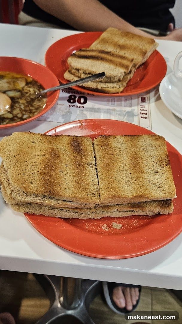 Kaya Toast and Soft-Boiled Eggs