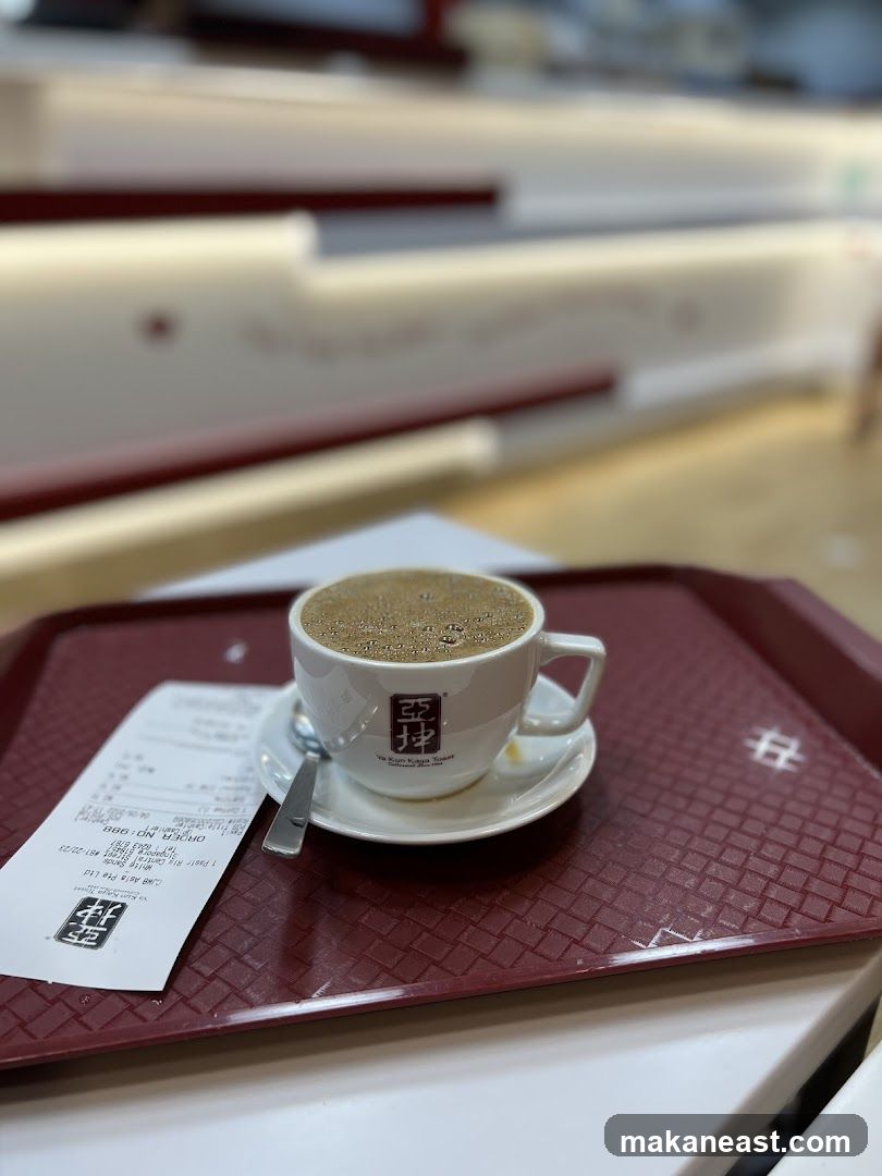 Coffee and Receipt