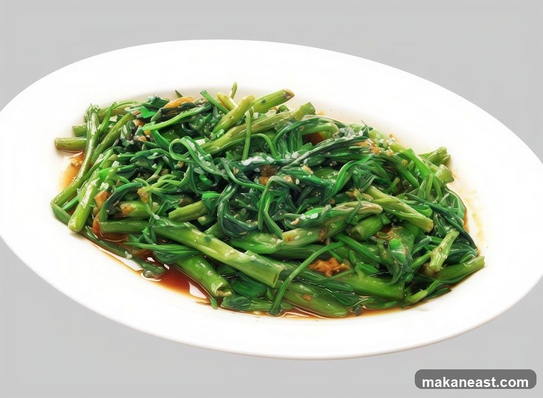 Stir-fried Water Spinach