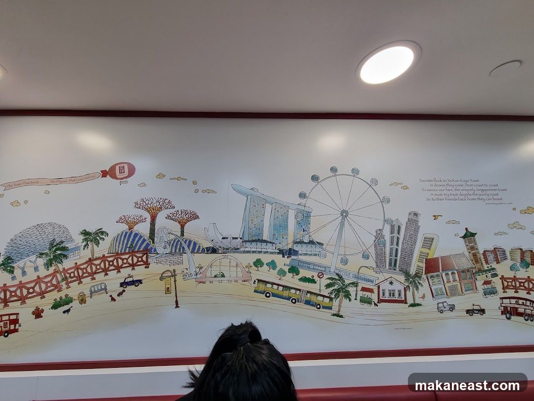 Singapore Skyline Mural