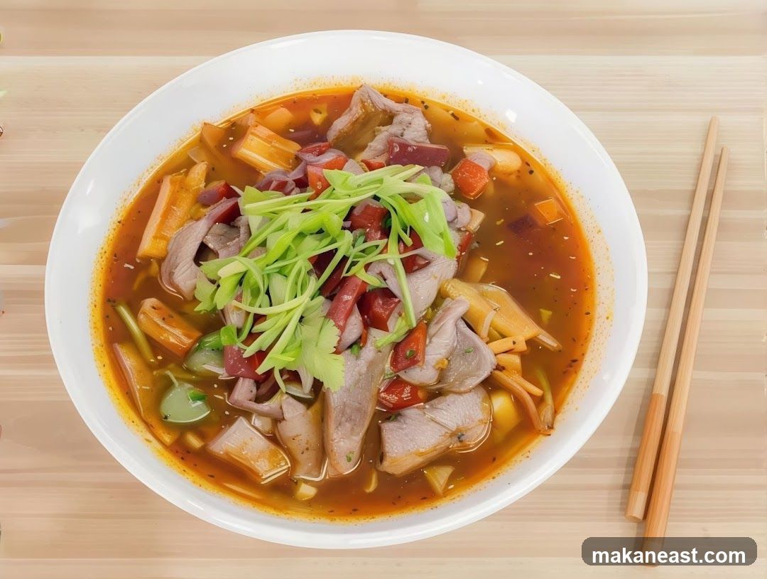 Spicy Noodle Soup