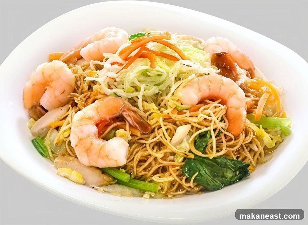Shrimp and Noodles