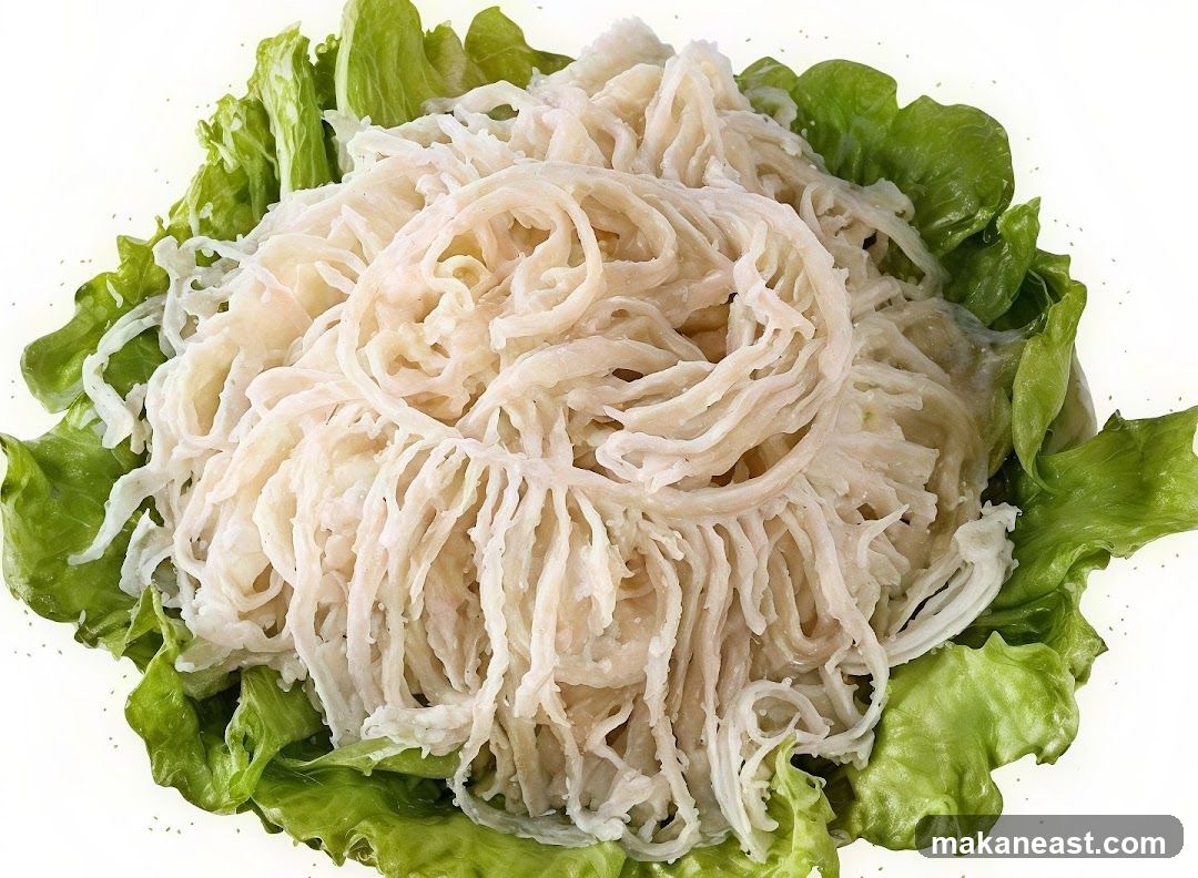 Noodle Dish with Lettuce