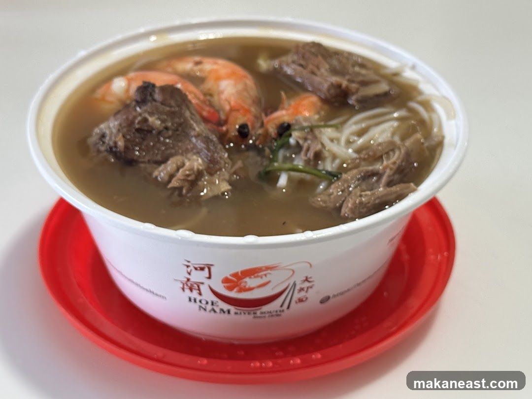 河南大虾面 Hoe Nam River South Prawn Noodles Changi City Point