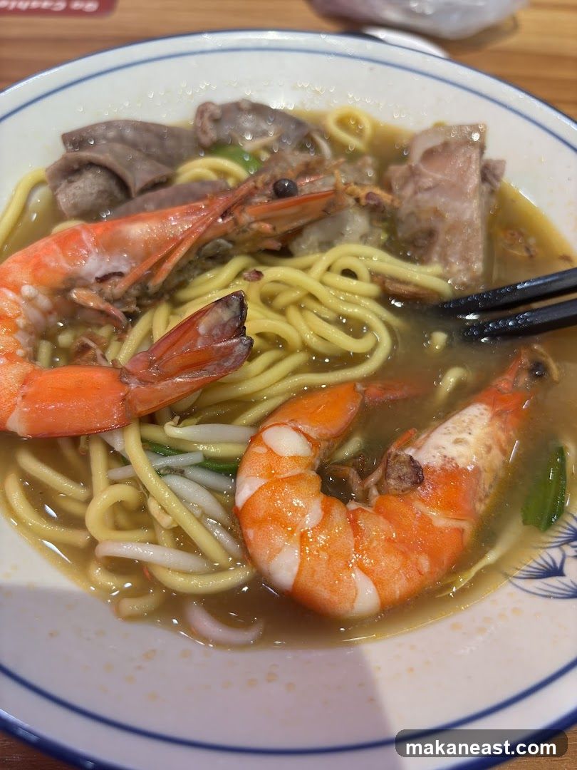Shrimp Noodle Soup