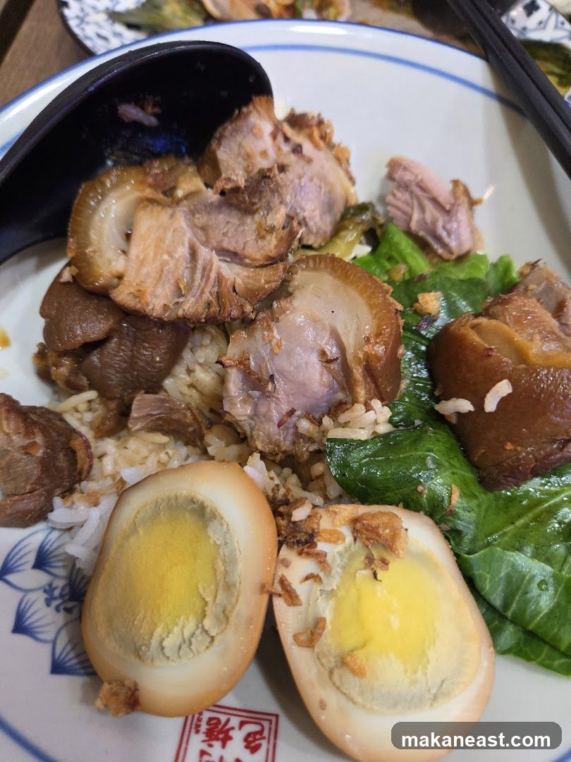 Braised Pork Rice with Eggs