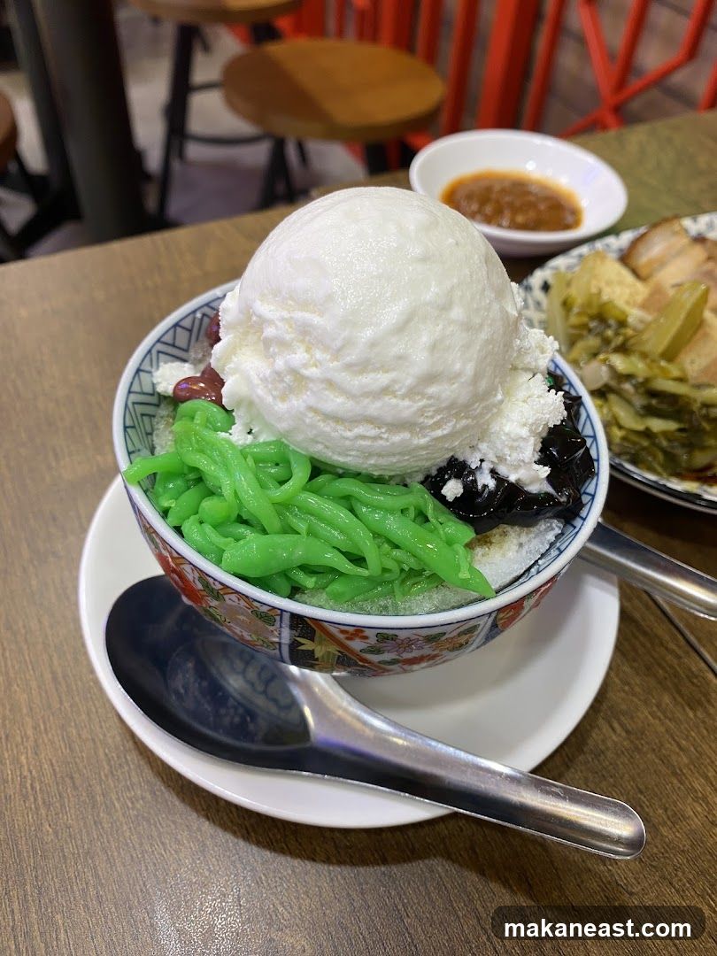 Dessert with Ice Cream