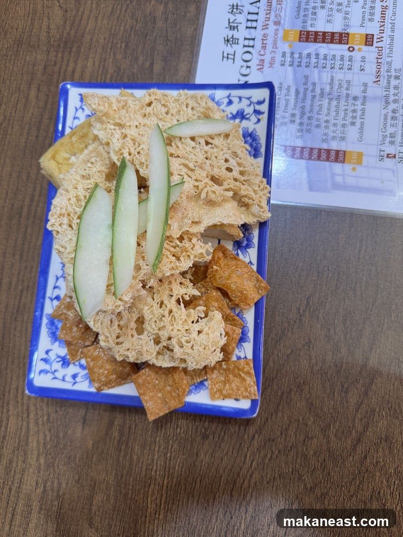 五香虾饼 GOH HIA Ala Carte Wuxian