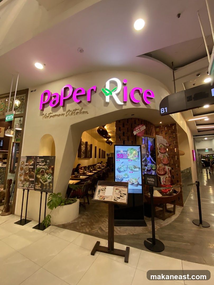 Paper Rice @ Changi City Point