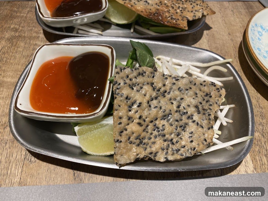 Dipping Sauces and Crispy Snack