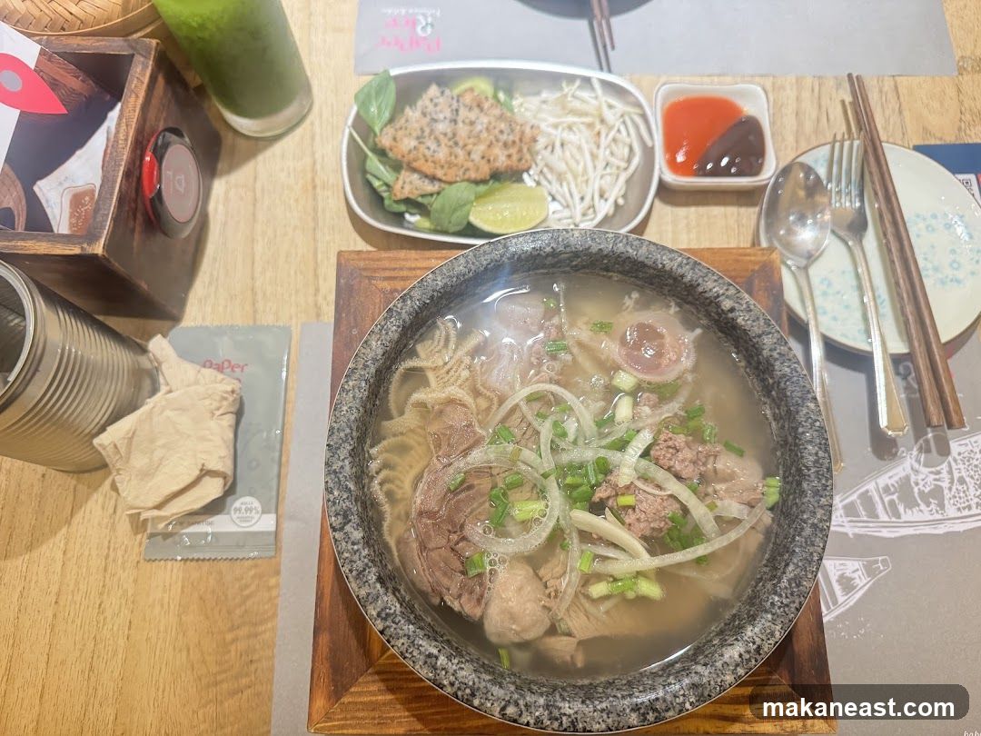 Pho with Beef and Noodles