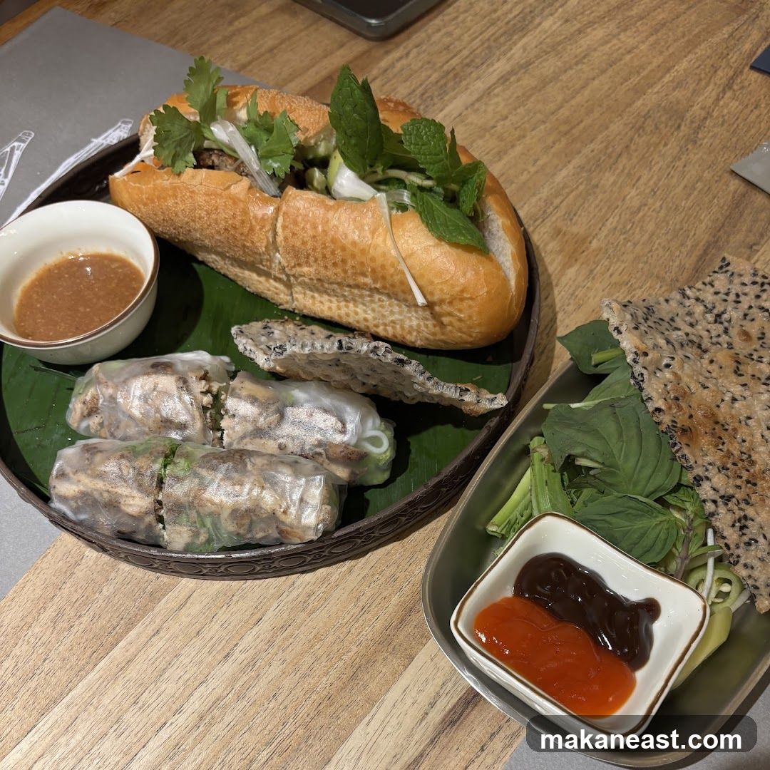 Vietnamese Food Platter