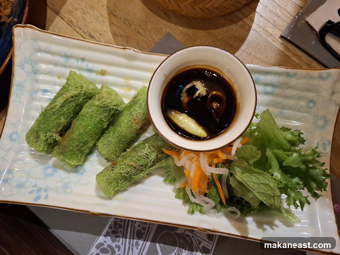 Fried Spring Rolls with Dipping Sauce