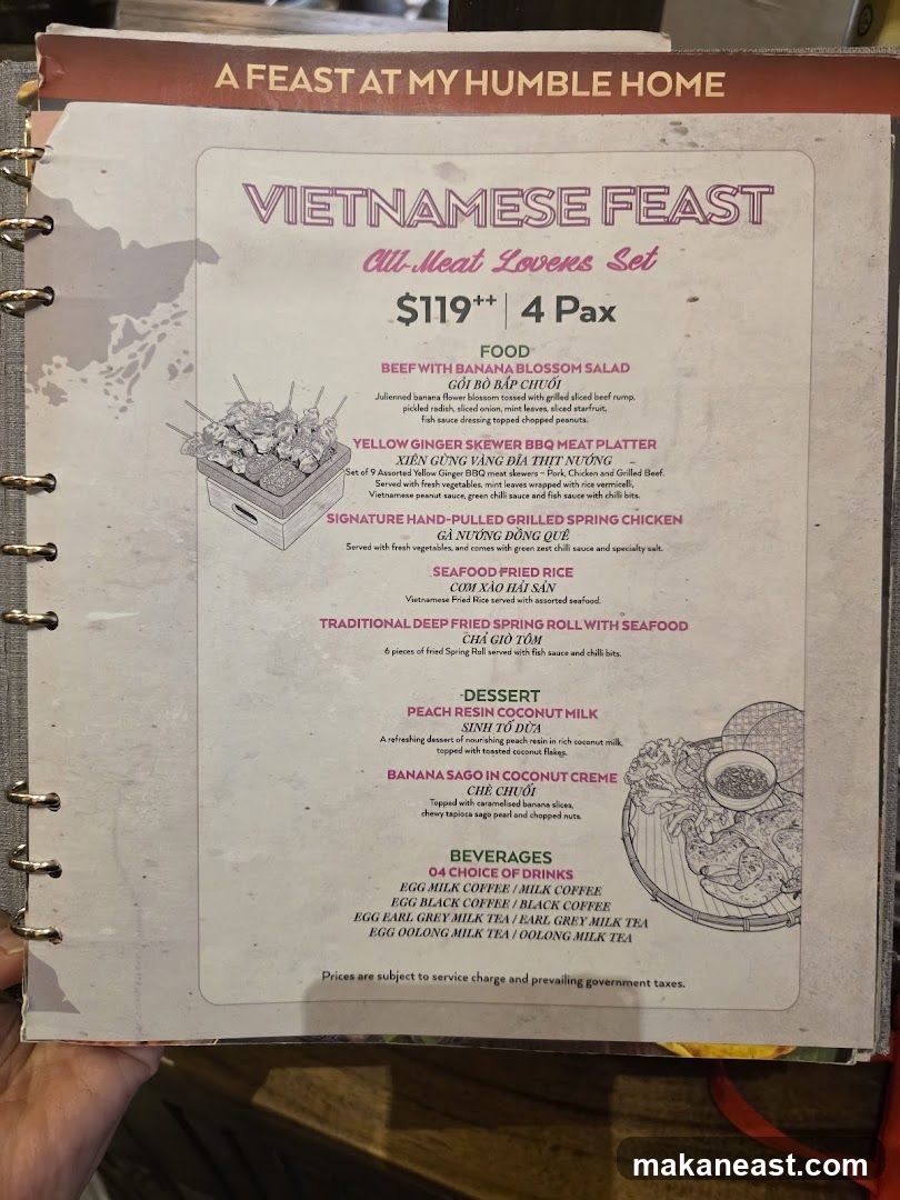 VIETNAMESE FEAST All-Meat Lovers Set