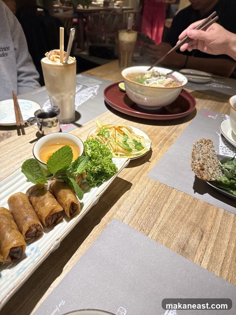 Vietnamese Food Platter
