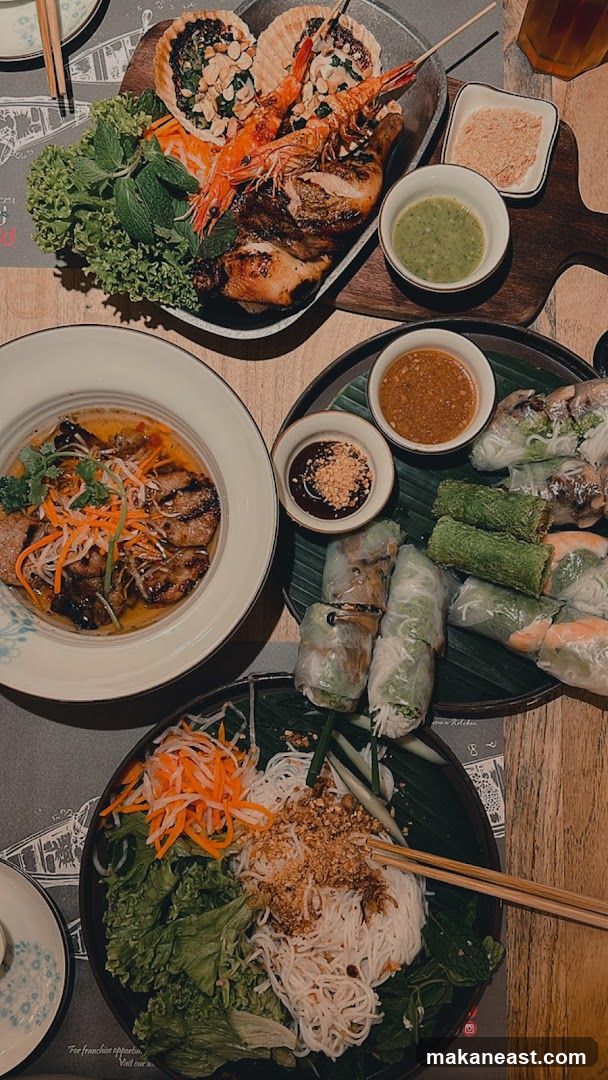 Vietnamese Food Platter