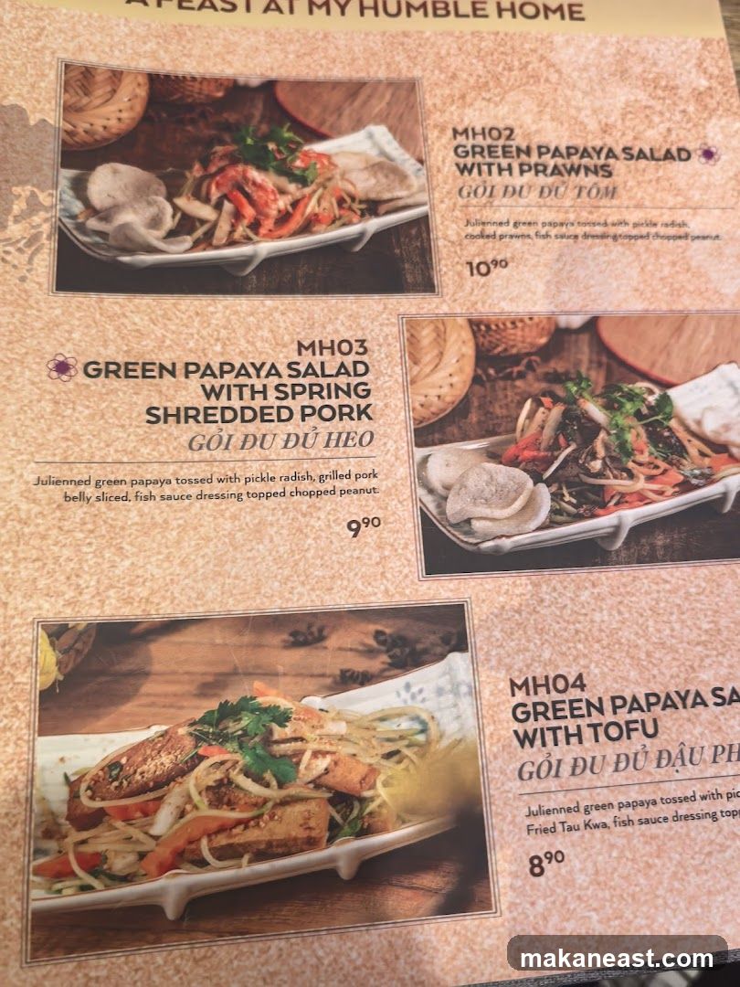 Green Papaya Salads