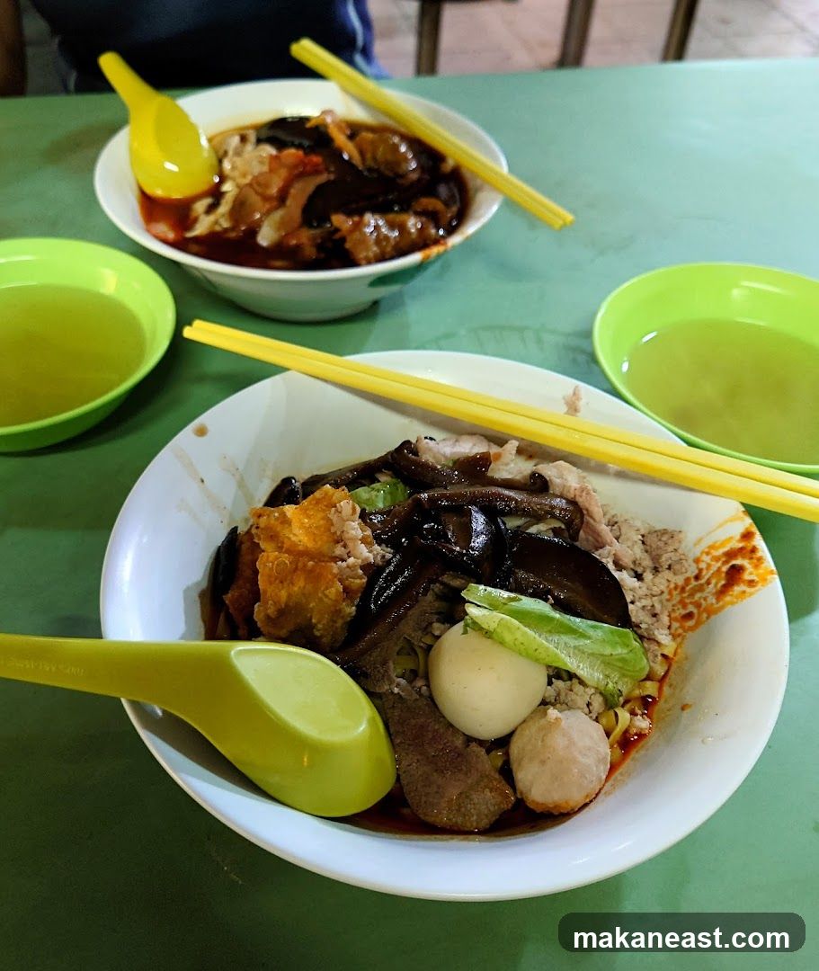 Noodles with Meat and Vegetables