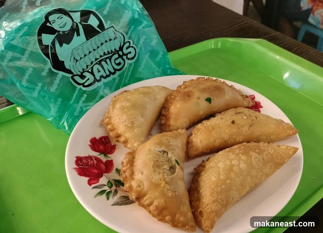 Pastries on a Plate with Branded Bag