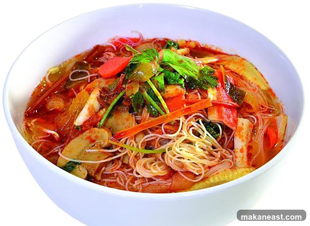 Spicy Noodle Soup