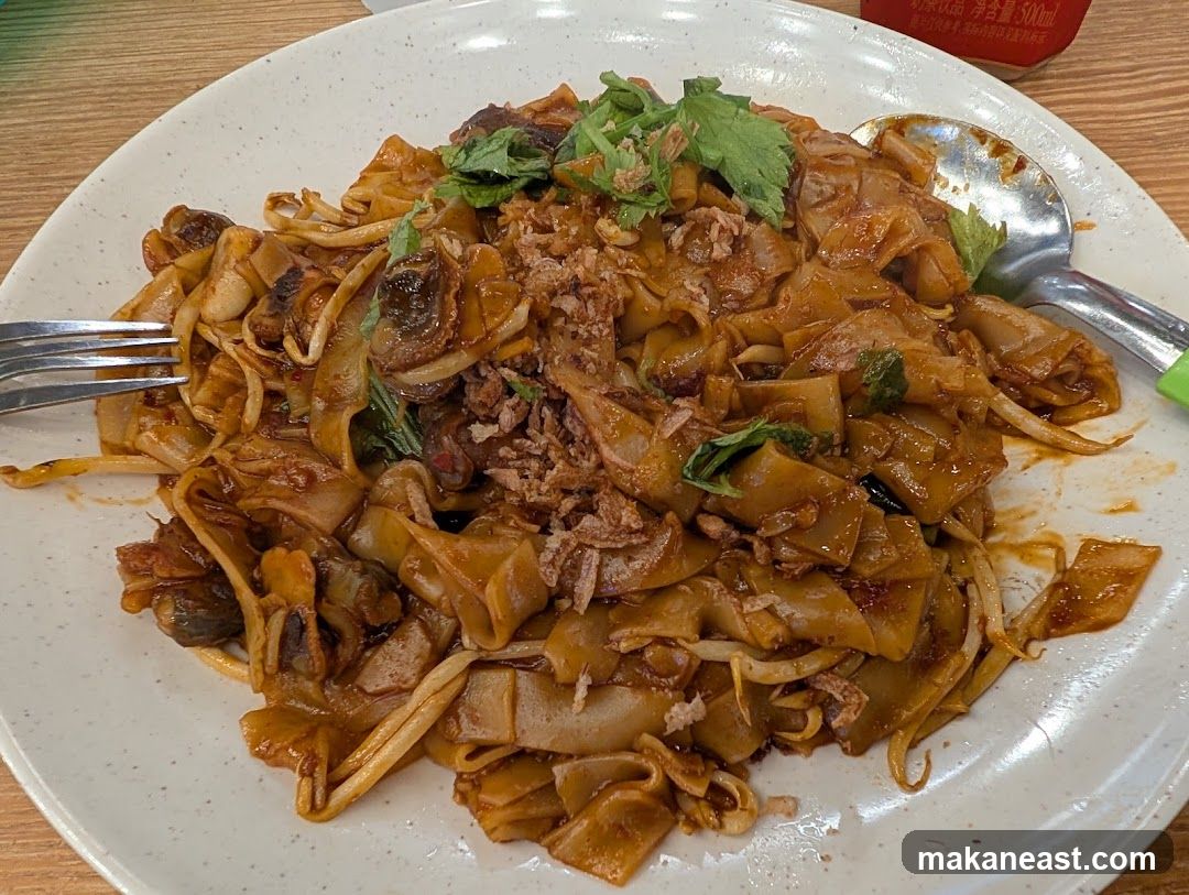 Plate of Stir-Fried Noodles
