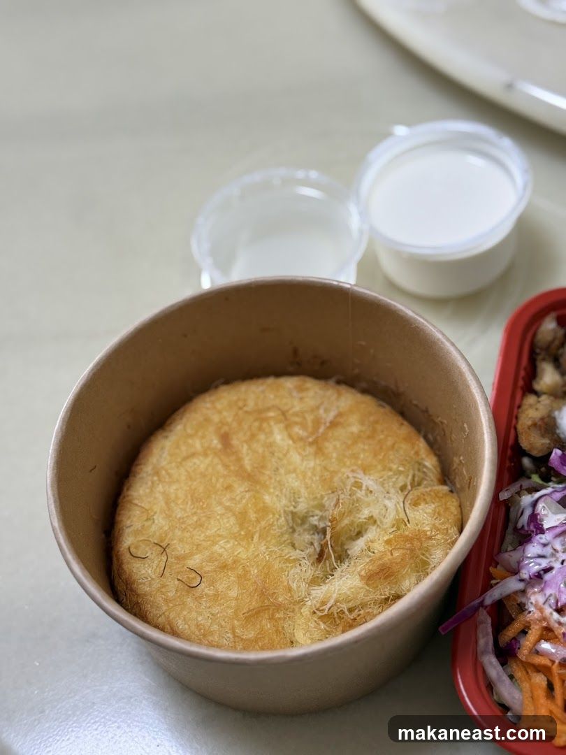 Dessert with Side Salad