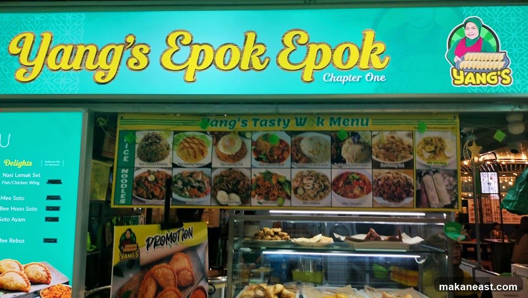 Yang's Epok Epok Menu