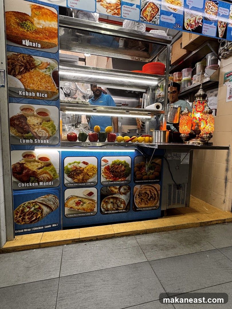Food Stall Display