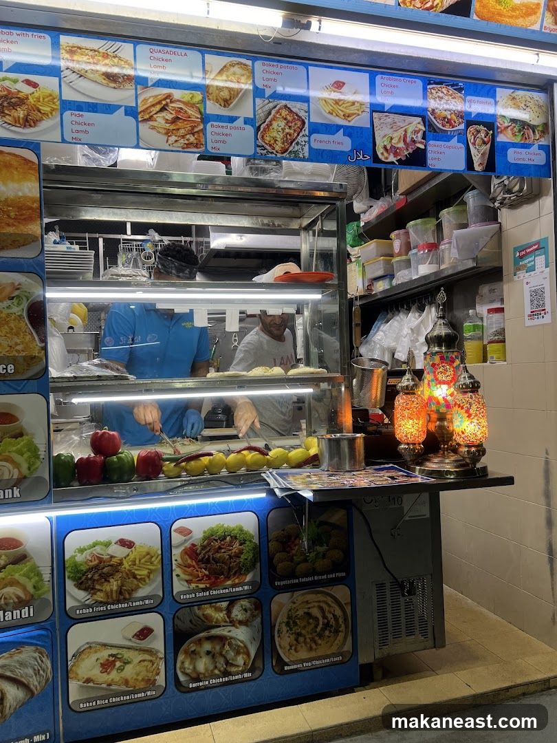 Food Stall Menu