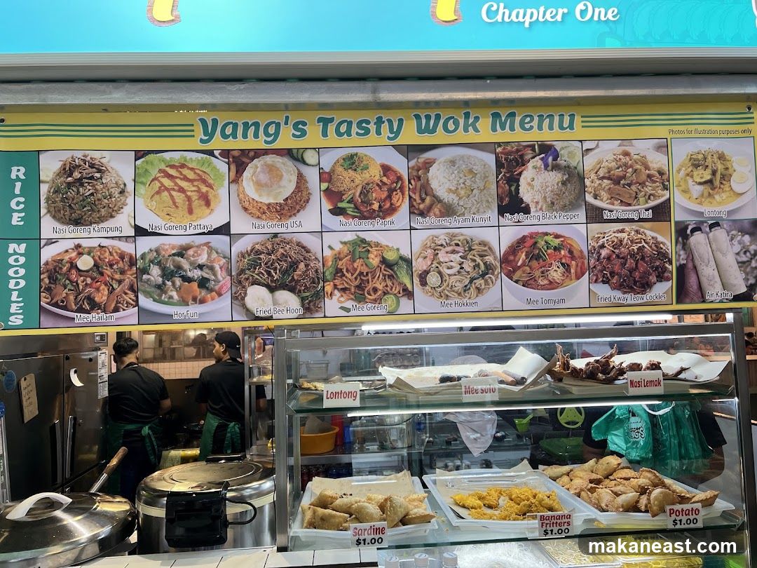 Yang's Tasty Wok Menu