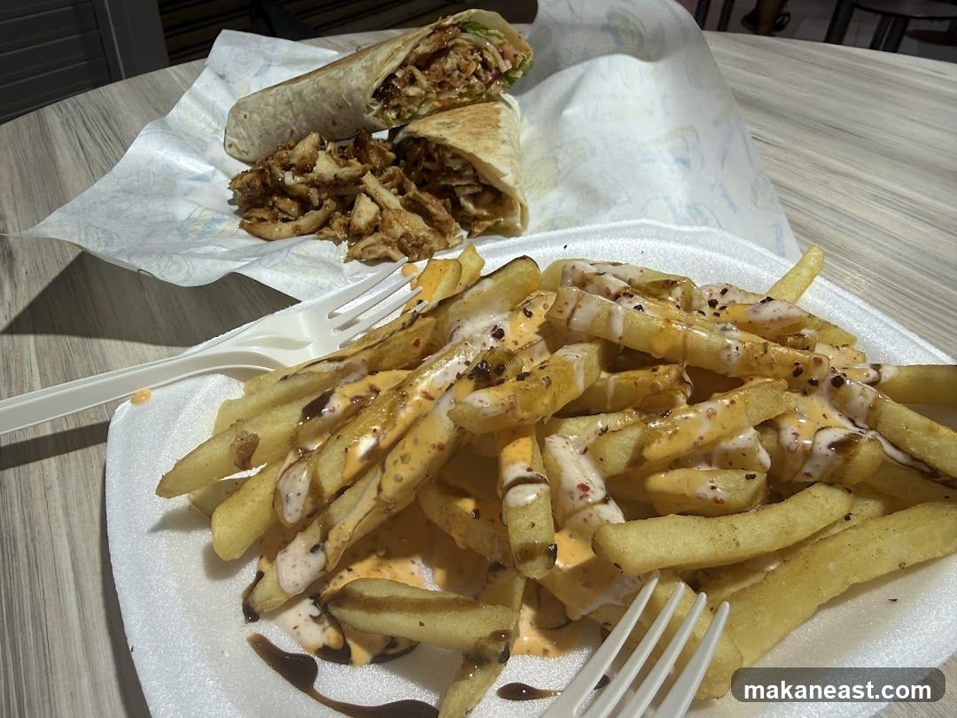 Shawarma and Fries