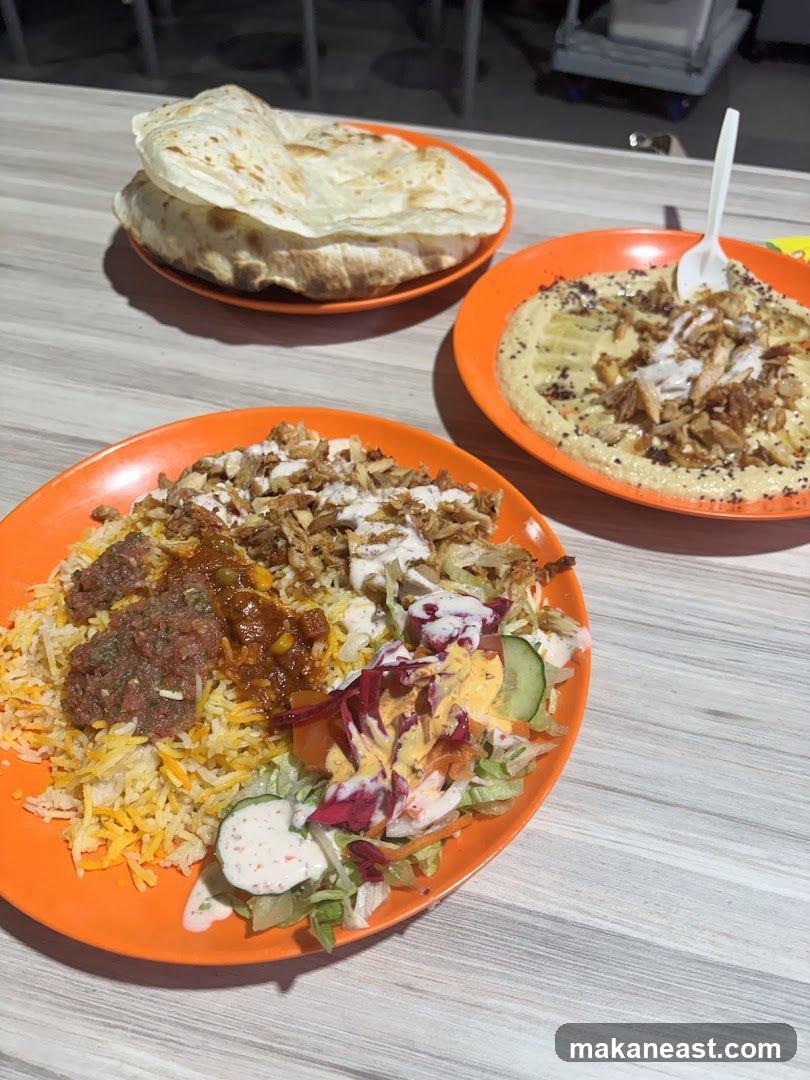 Middle Eastern Food Platter