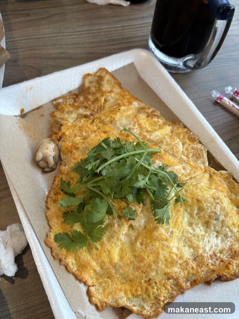 Omelet with Cilantro