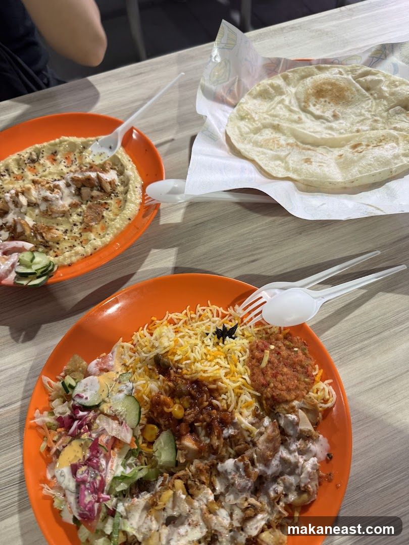 Middle Eastern Food Platter