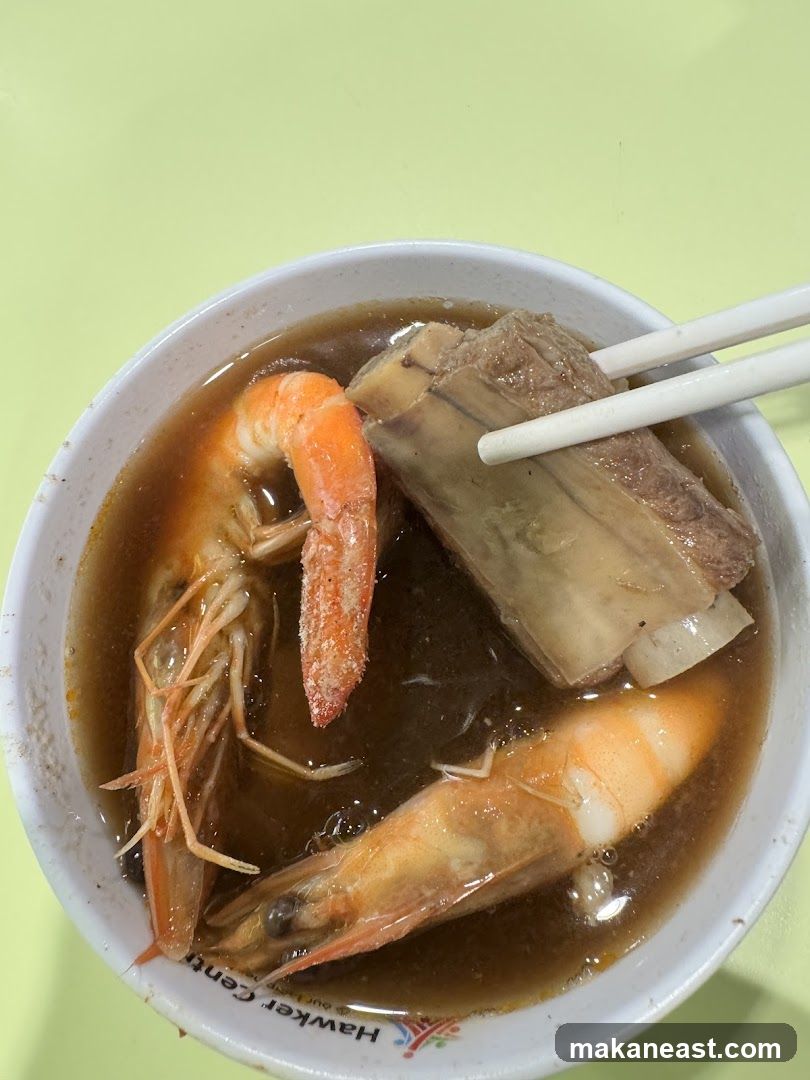 Prawn and Pork Rib Soup