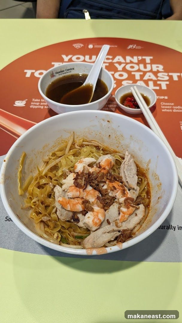 Noodle Dish with Shrimp and Pork