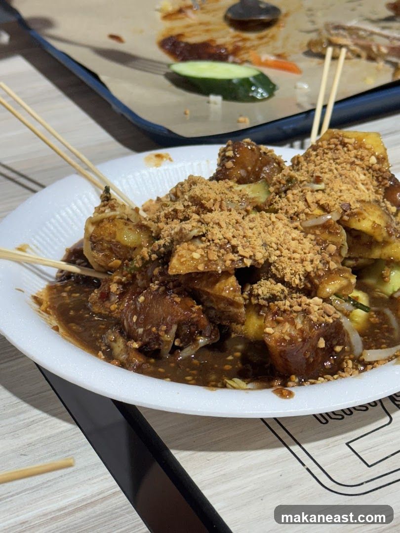 Rojak with Peanuts