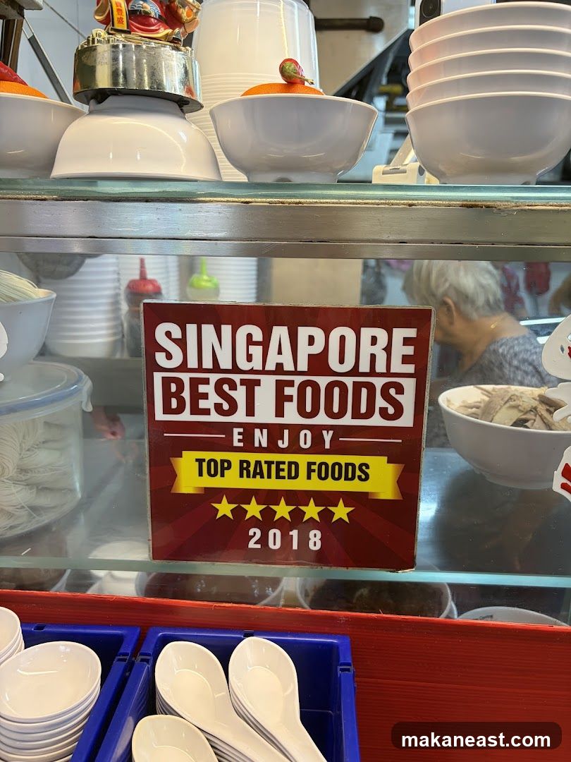 Singapore Best Foods Sign