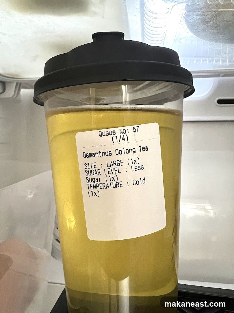 Osmanthus Oolong Tea Order