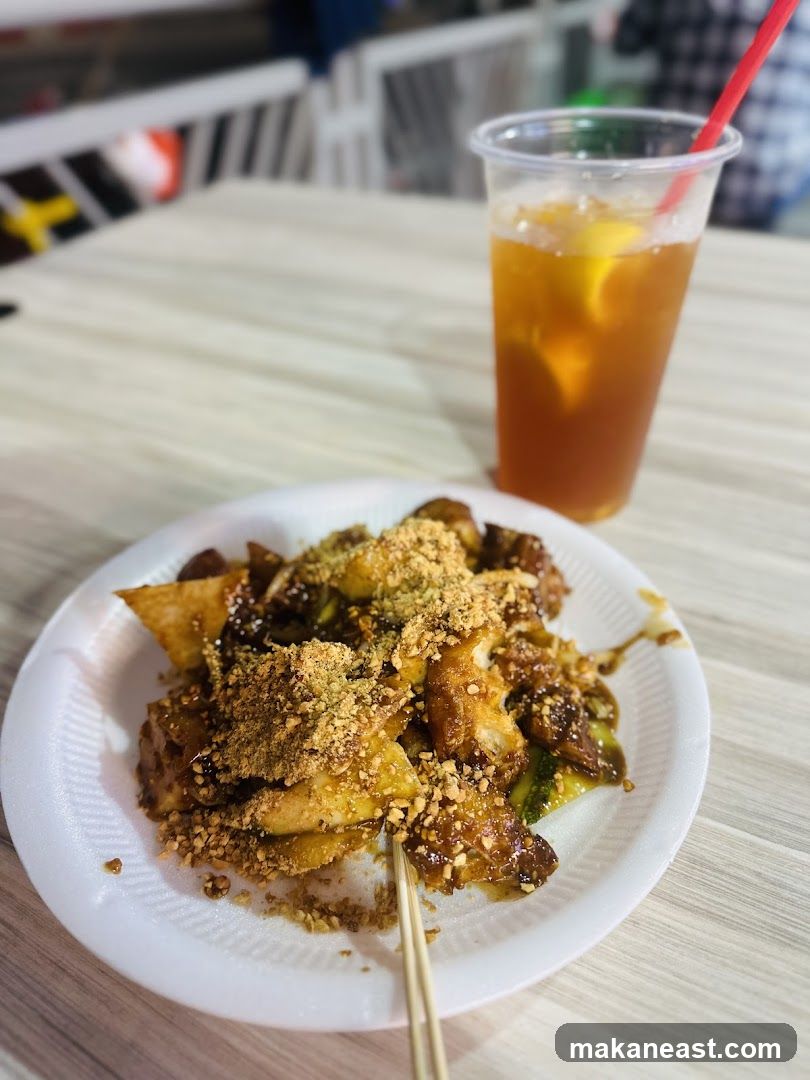Rojak and Iced Tea