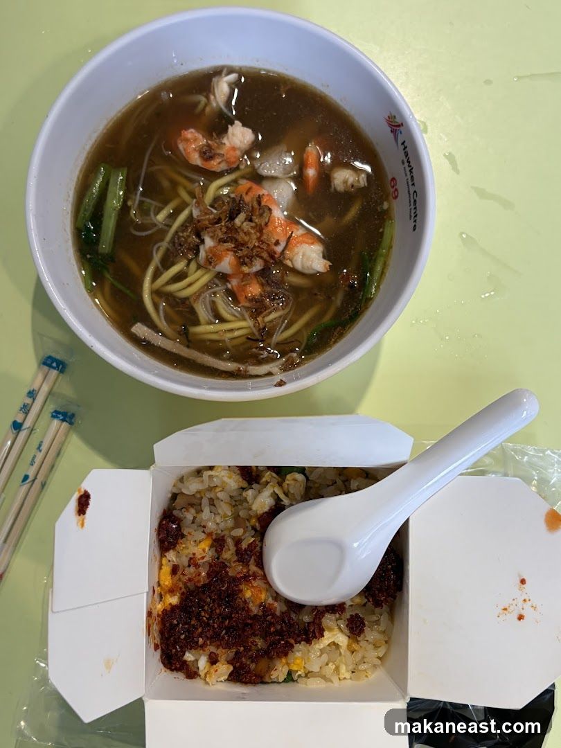 Hawker Centre Meal