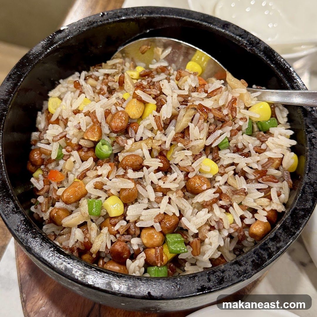 Mixed Rice with Peanuts and Corn