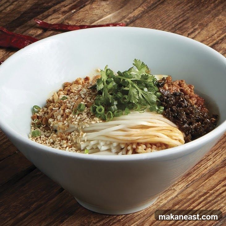Noodle Dish with Toppings