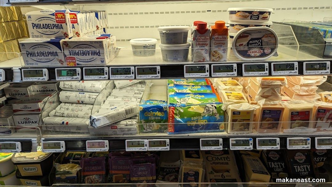 Dairy Products Display